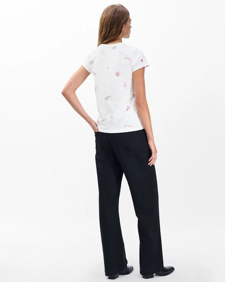 ALL OVER LUCKY CHARM TEE - RAG & BONE