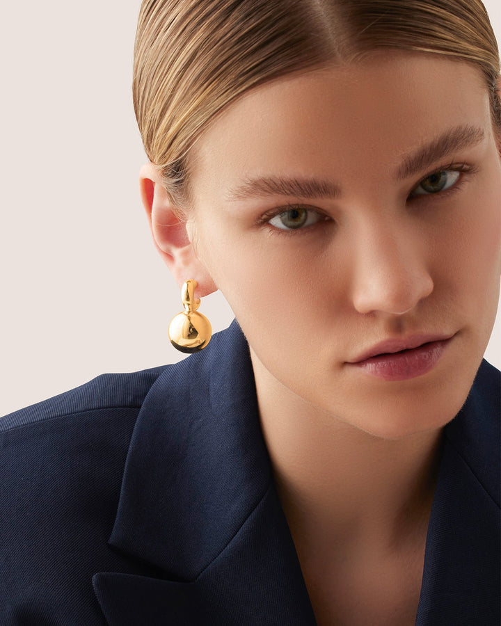 LYRA EARRINGS (GOLD) - JENNY BIRD