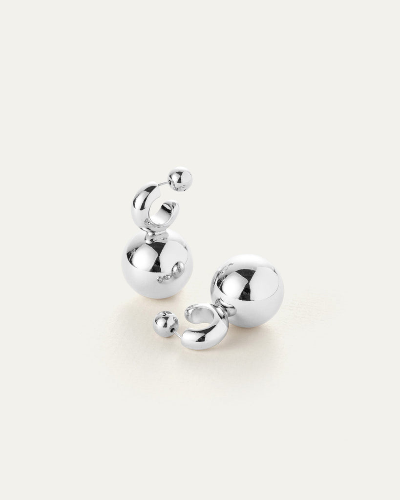 LYRA EARRINGS (SILVER) - JENNY BIRD