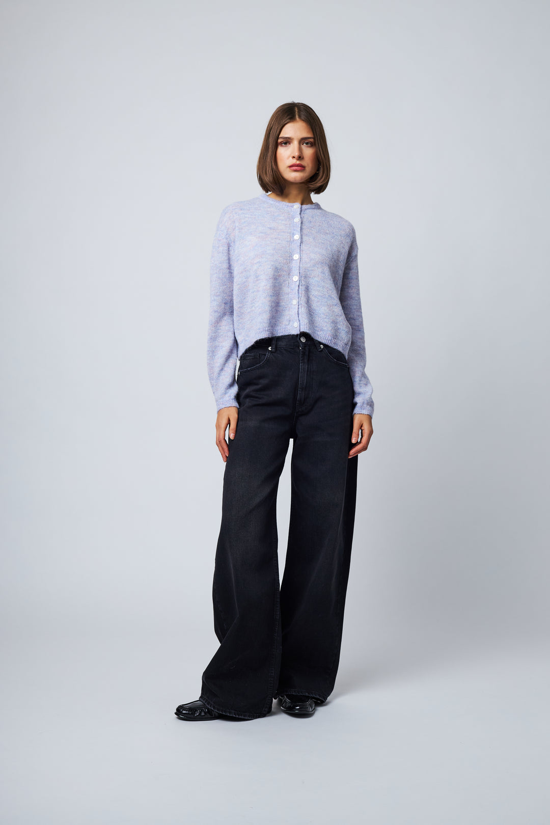 MAEVE CARDIGAN (LAVENDER MIST) - LINE
