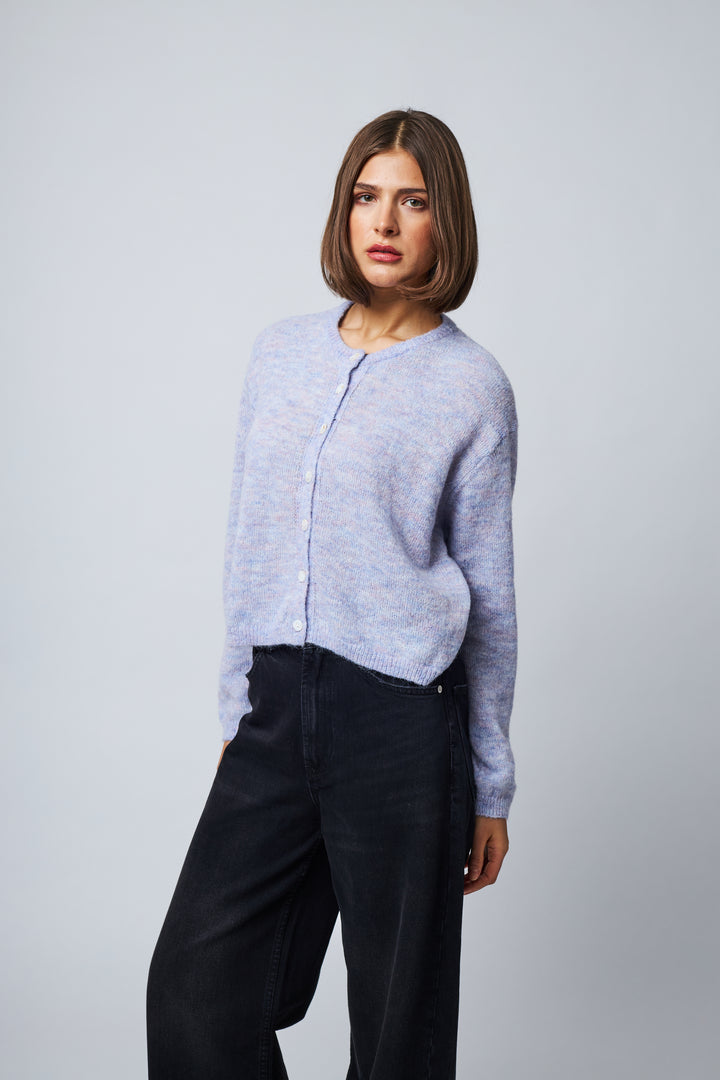 MAEVE CARDIGAN (LAVENDER MIST) - LINE