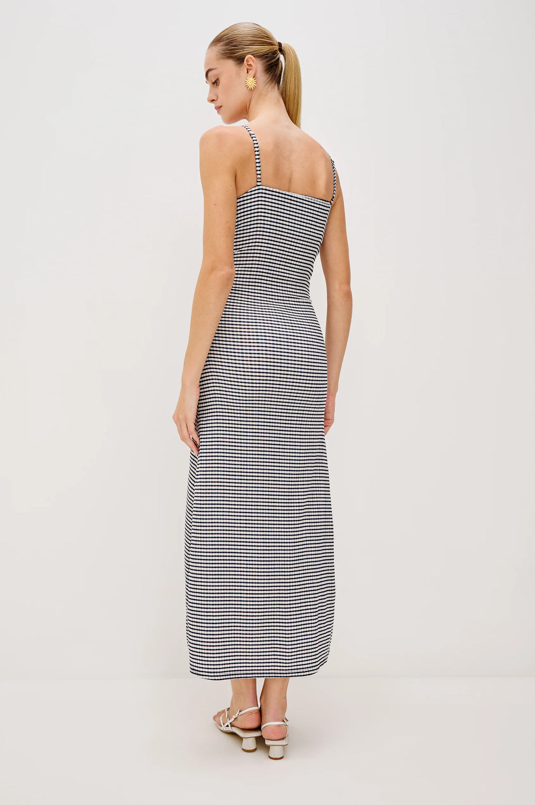 MARI GINGHAM MIDI DRESS - RAILS