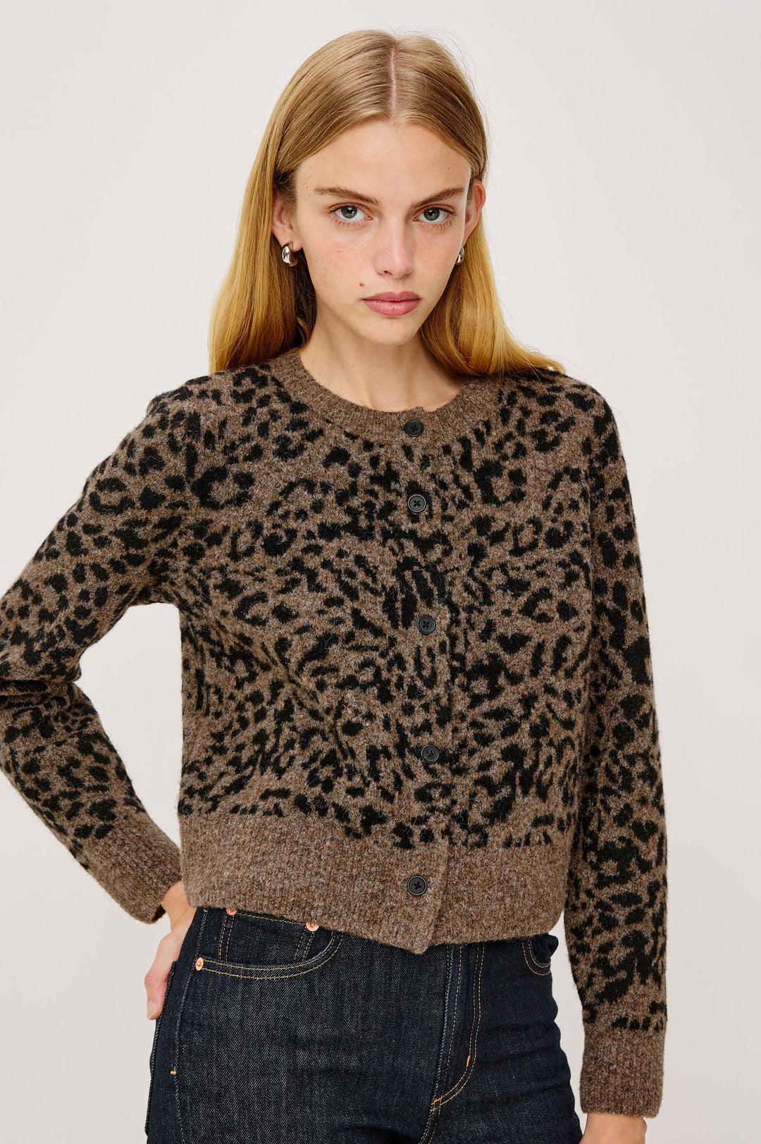 MATILDA CARDIGAN (SPOTTED) - RAILS