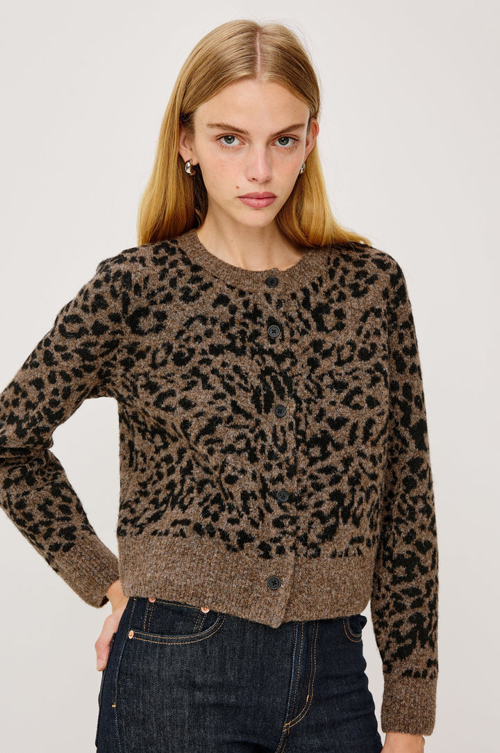 MATILDA CARDIGAN (SPOTTED) - RAILS