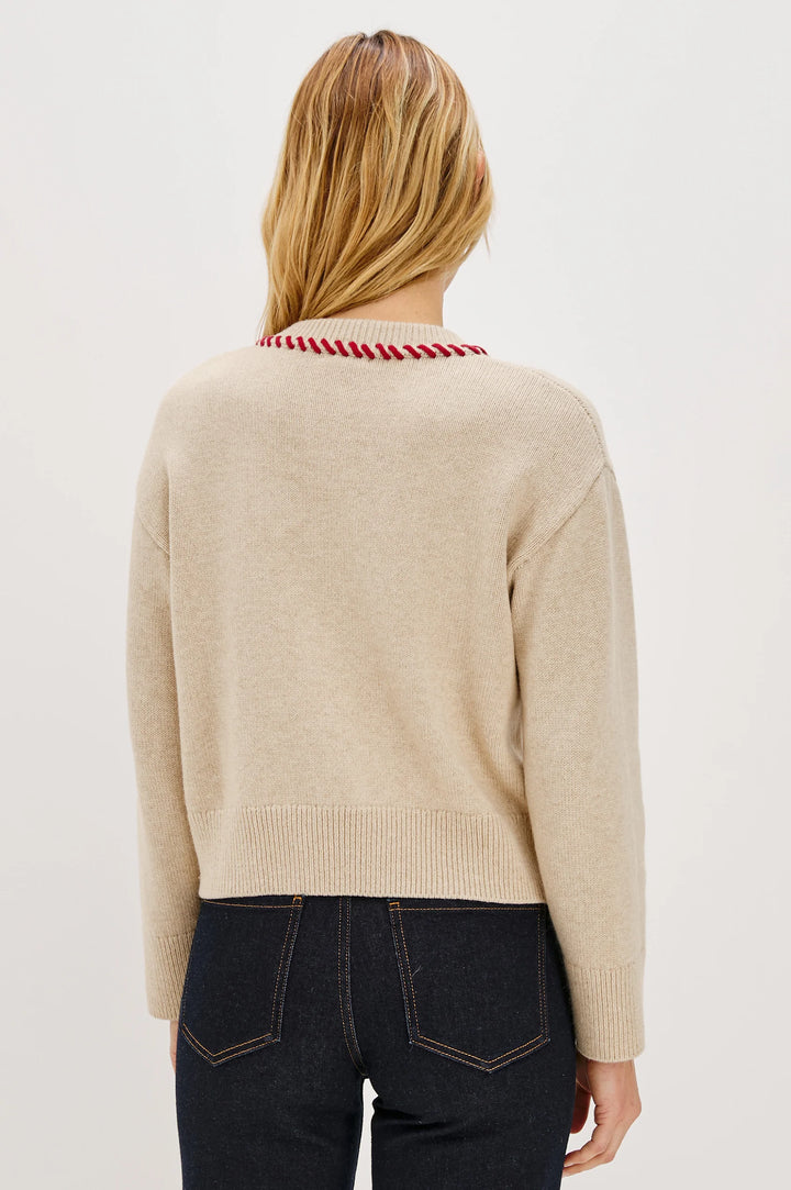MAVIE BLANKET STITCH CARDIGAN - RAILS