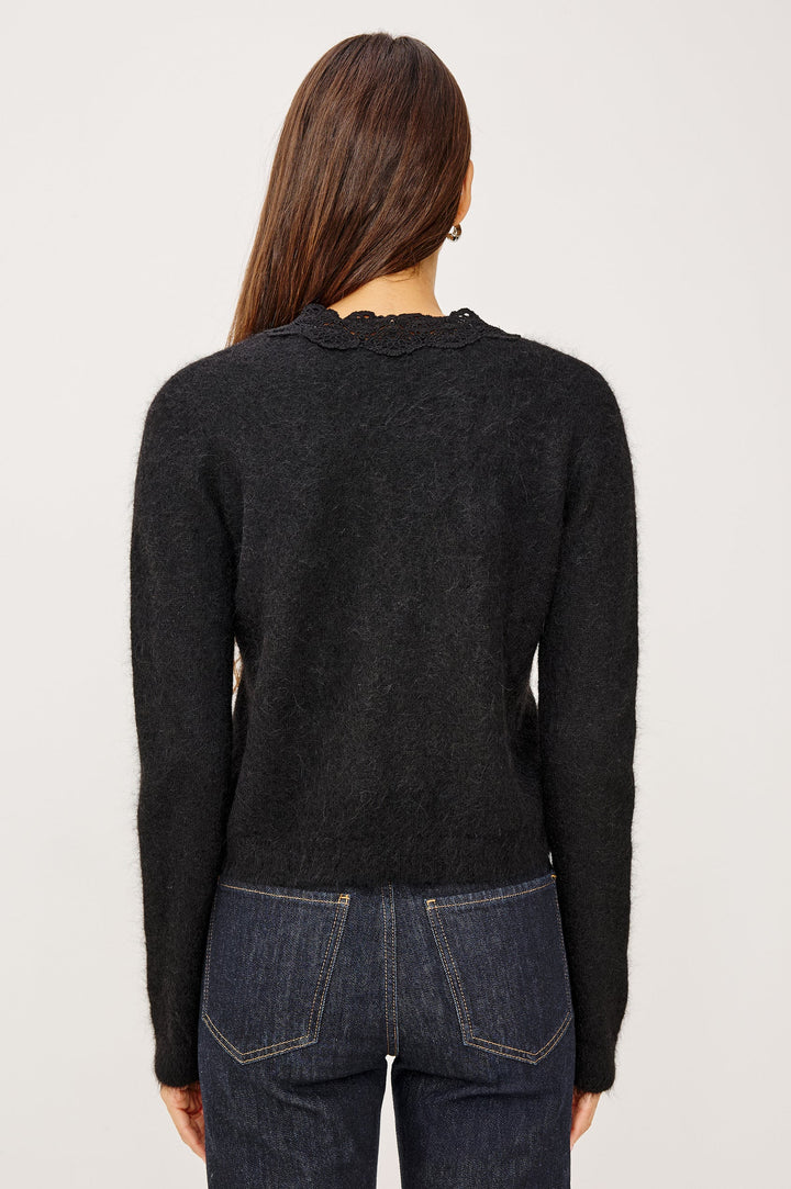 MER CARDIGAN (BLACK) - RAILS