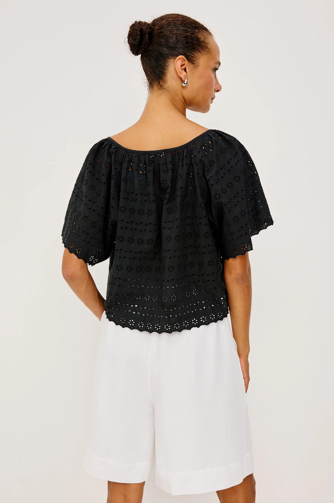 MILLER EYELET TOP (BLACK EYELET) - RAILS