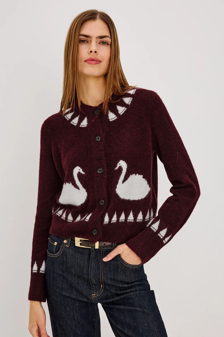 MILLIE CARDIGAN (SWANS) - RAILS