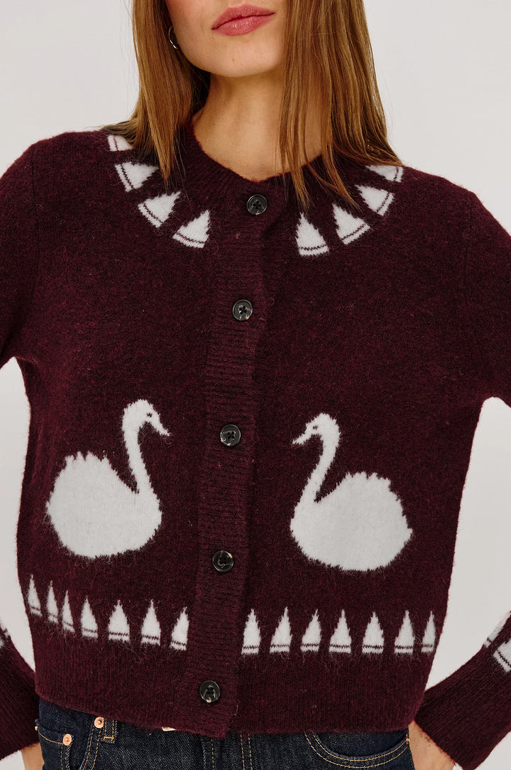 MILLIE CARDIGAN (SWANS) - RAILS