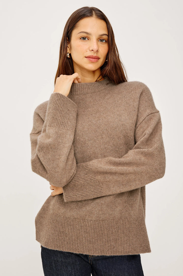 MIRANDA SWEATER WITH RIBBED DETAILING - RAILS