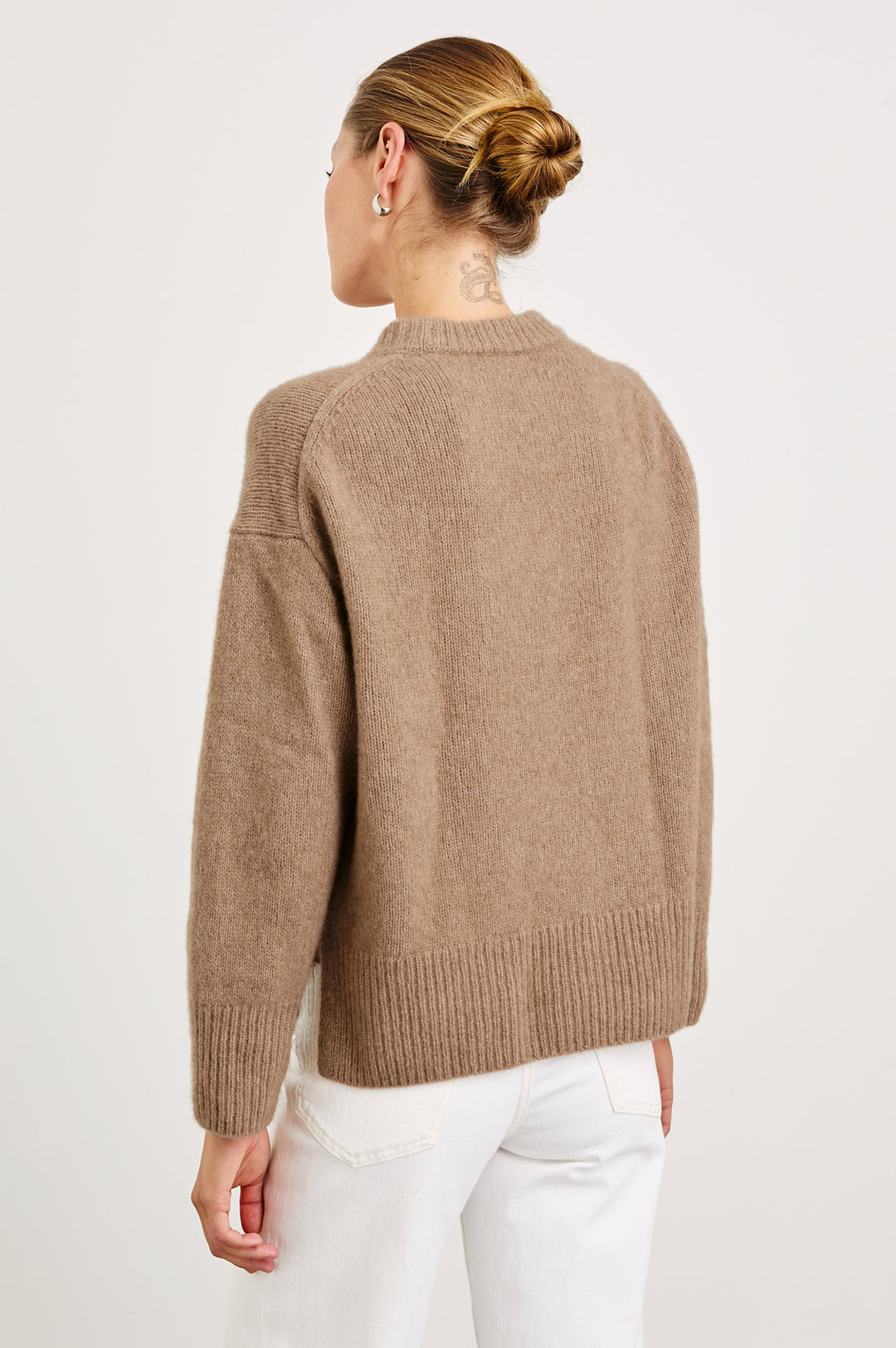 MIRANDA CASHMERE SWEATER (OATMEAL) - RAILS