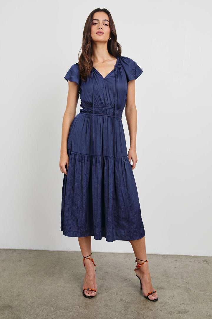 MIRIELLE SATIN DRESS - RAILS