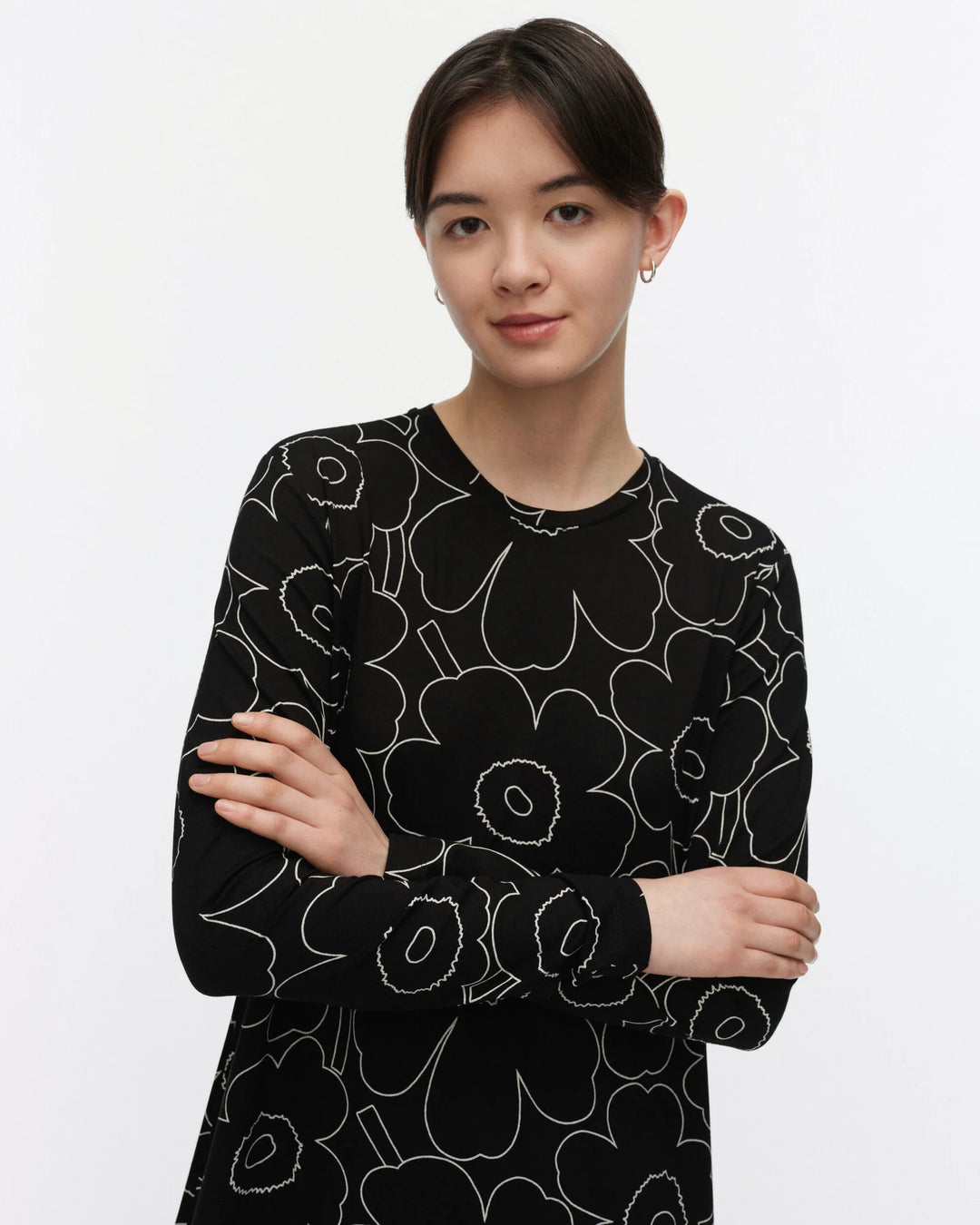 KOLMIN PIIRTO UNIKKO JERSEY DRESS - MARIMEKKO