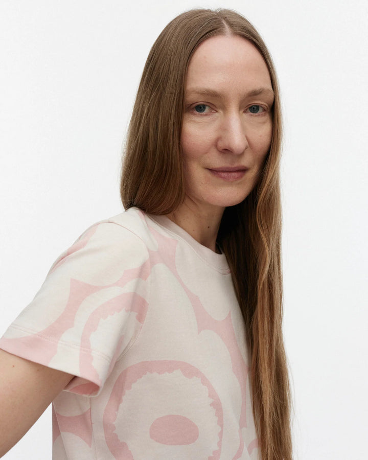 HELEYS UNIKKO T-SHIRT (LIGHT PINK) - MARIMEKKO