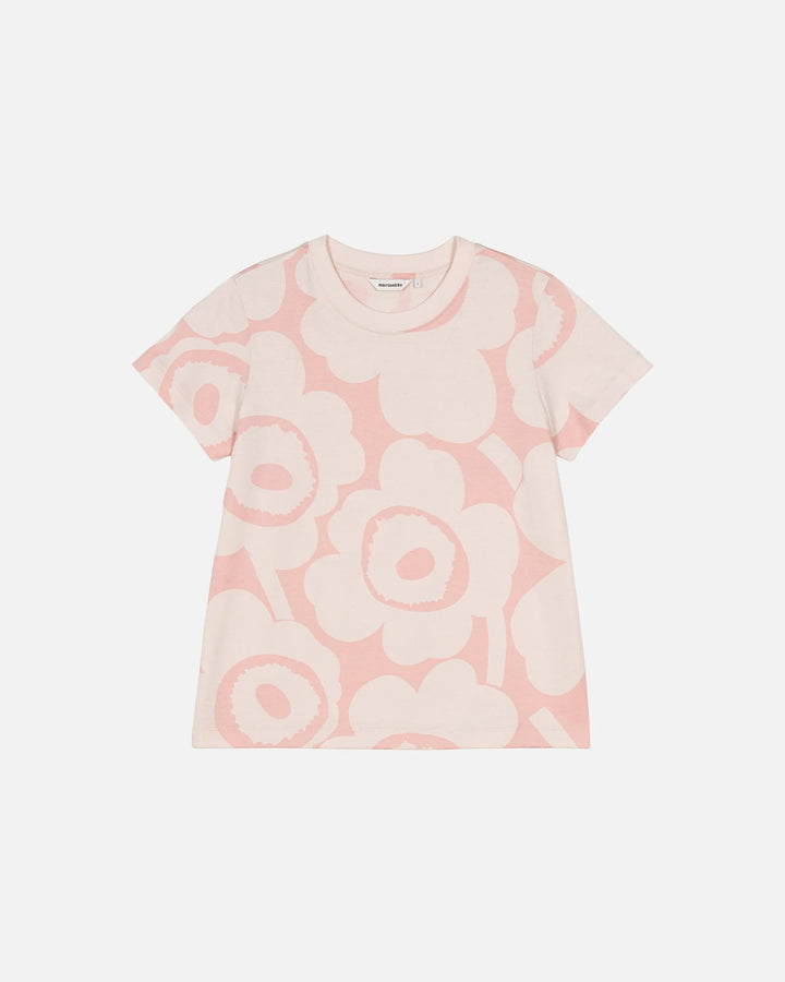 HELEYS UNIKKO T-SHIRT (LIGHT PINK) - MARIMEKKO