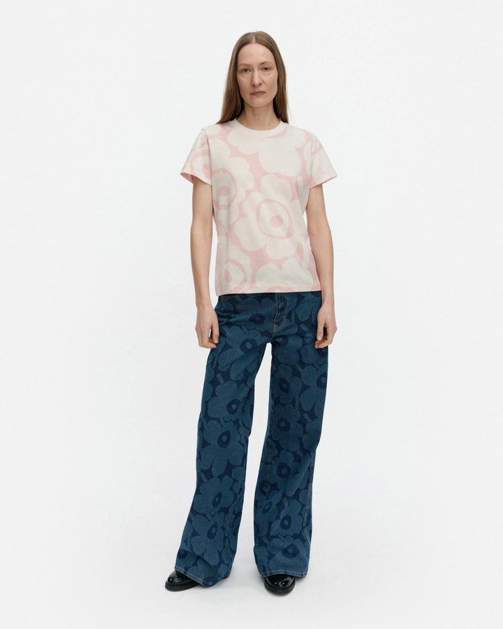 HELEYS UNIKKO T-SHIRT (LIGHT PINK) - MARIMEKKO