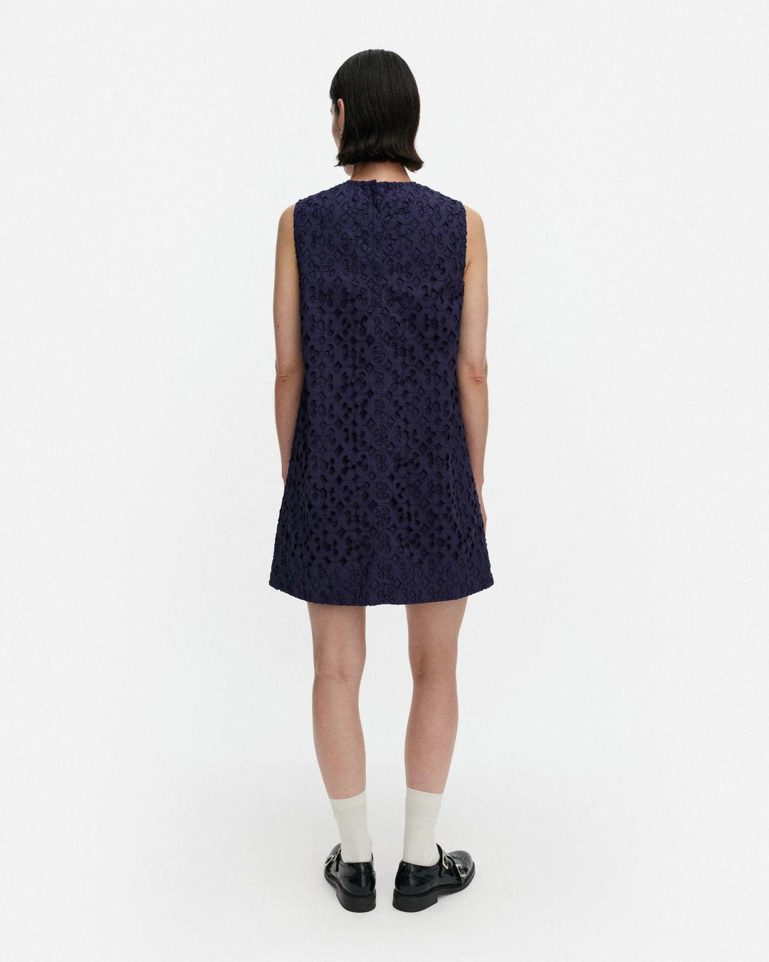 INNOITUS KEIDAS MARIMINI DRESS (DARK BLUE) - MARIMEKKO
