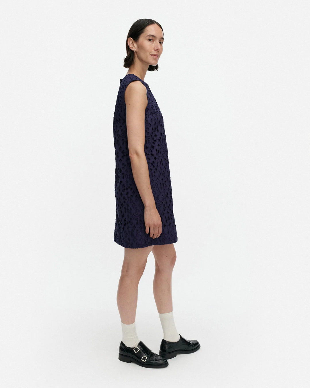 INNOITUS KEIDAS MARIMINI DRESS (DARK BLUE) - MARIMEKKO