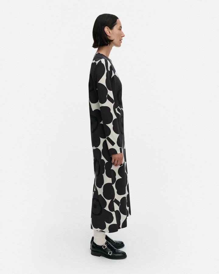 LUONTI UNIKKO DRESS (OFF-WHITE/DARK GREY/BLACK) - MARIMEKKO