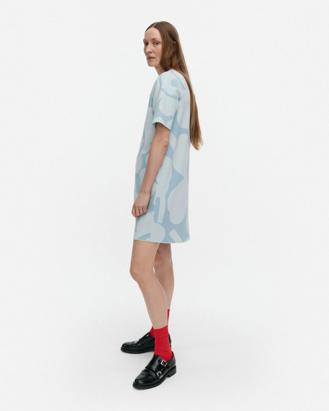 MAHDOLLISUUS UNIKKO KNITTED DRESS (LIGHT BLUE) - MARIMEKKO