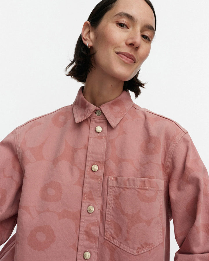 MARIDENIM VAIHE UNIKKO SHIRT (LIGHT PINK) - MARIMEKKO