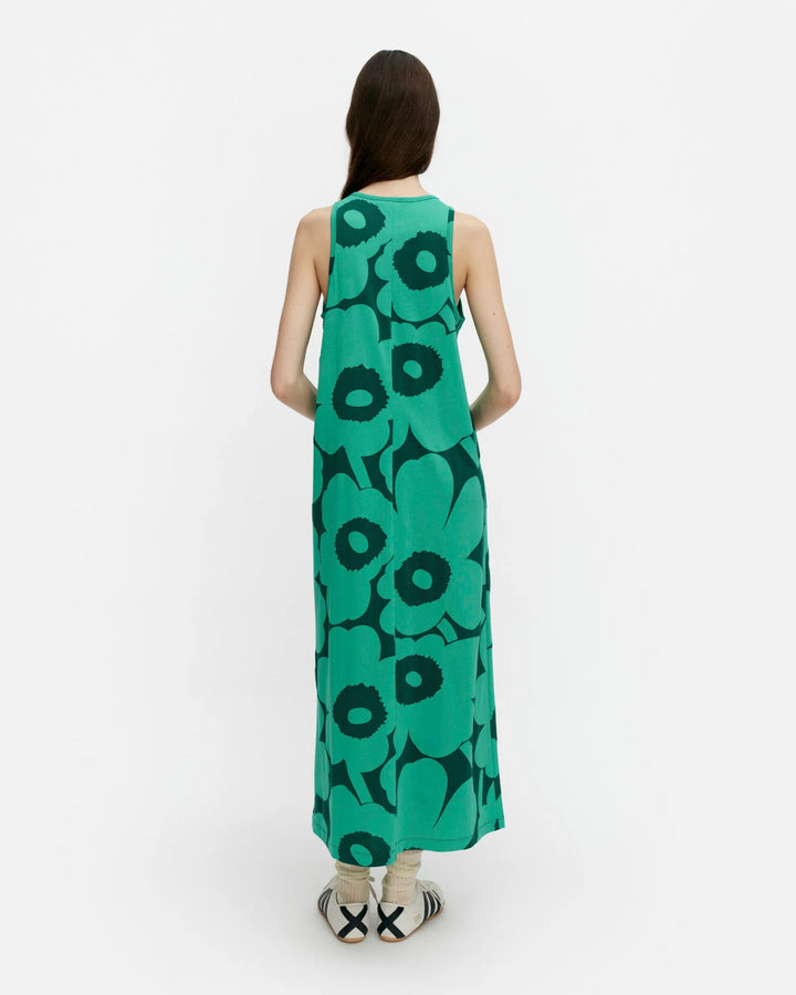 ERILAINEN UNIKKO DRESS (GREEN/DARK GREEN) - MARIMEKKO
