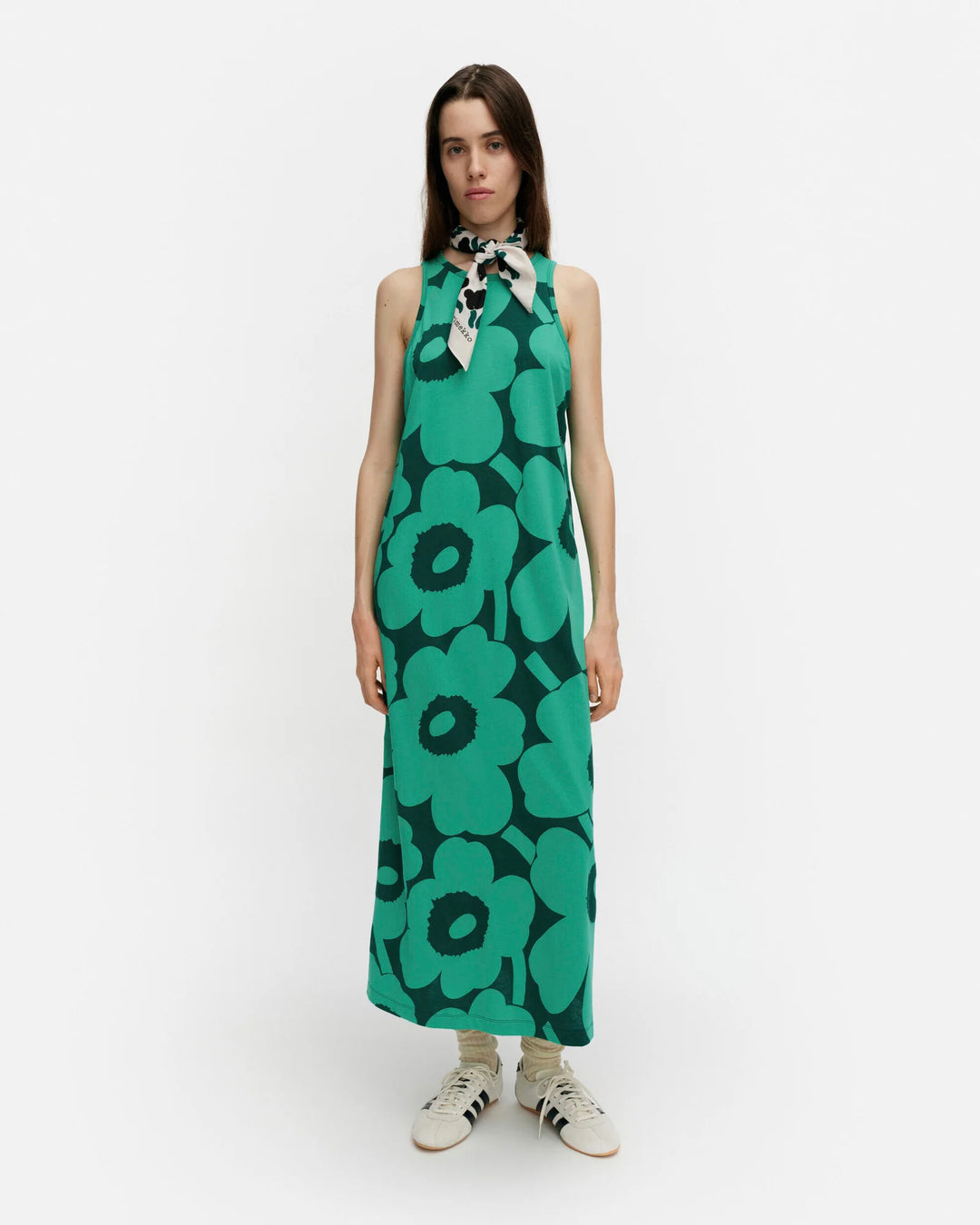 ERILAINEN UNIKKO DRESS (GREEN/DARK GREEN) - MARIMEKKO