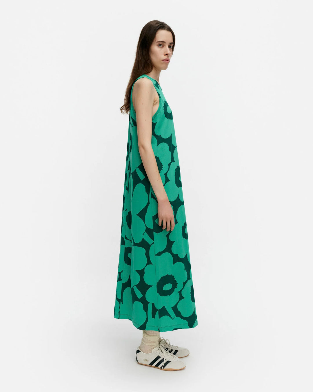 ERILAINEN UNIKKO DRESS (GREEN/DARK GREEN) - MARIMEKKO