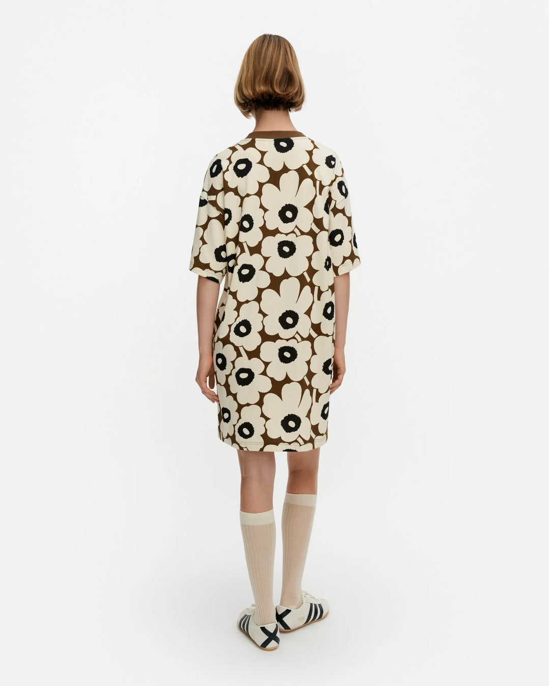 PALIKKA UNIKKO TUNIC (BEIGE/BROWN/BLACK) - MARIMEKKO