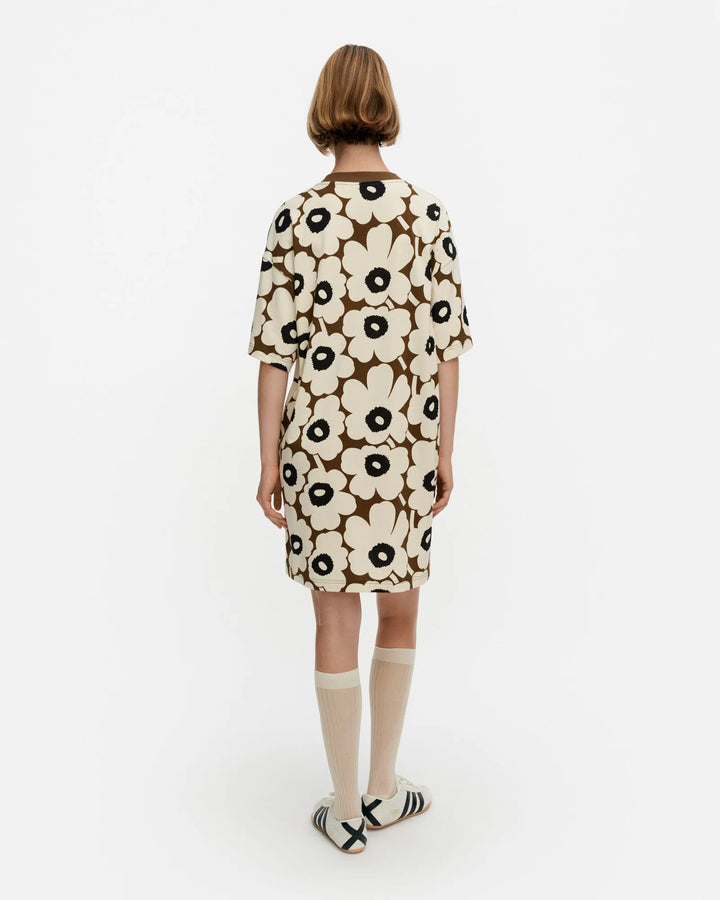 PALIKKA UNIKKO TUNIC (BEIGE/BROWN/BLACK) - MARIMEKKO