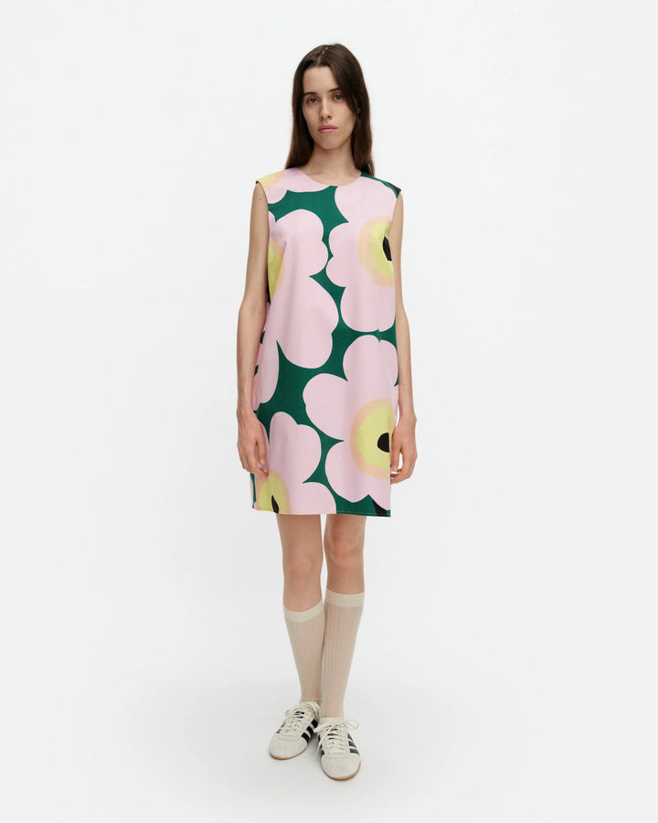 SILUETTI UNIKKO DRESS (GREEN, PINK, YELLOW) -  MARIMEKKO