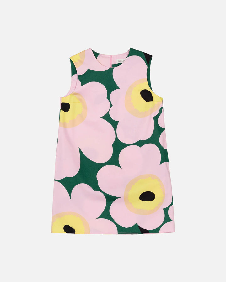 SILUETTI UNIKKO DRESS (GREEN, PINK, YELLOW) -  MARIMEKKO