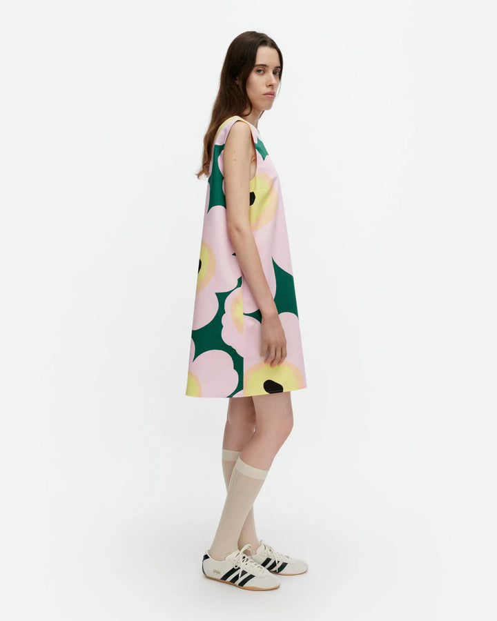 SILUETTI UNIKKO DRESS (GREEN, PINK, YELLOW) -  MARIMEKKO
