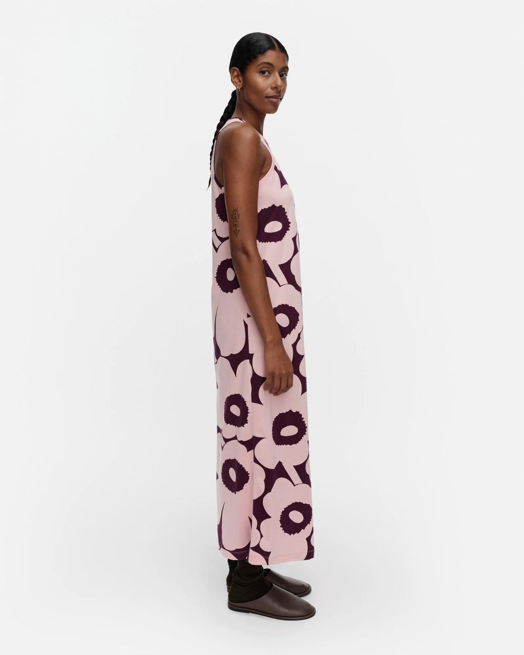 ERILAINEN UNIKKO DRESS (LIGHT PINK/DARK PURPLE) - MARIMEKKO