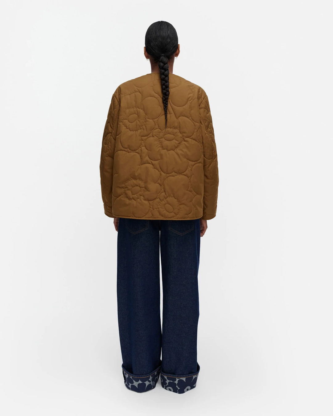 KAPSELI PIIRTO UNIKKO PADDED JACKET (BROWN) - MARIMEKKO