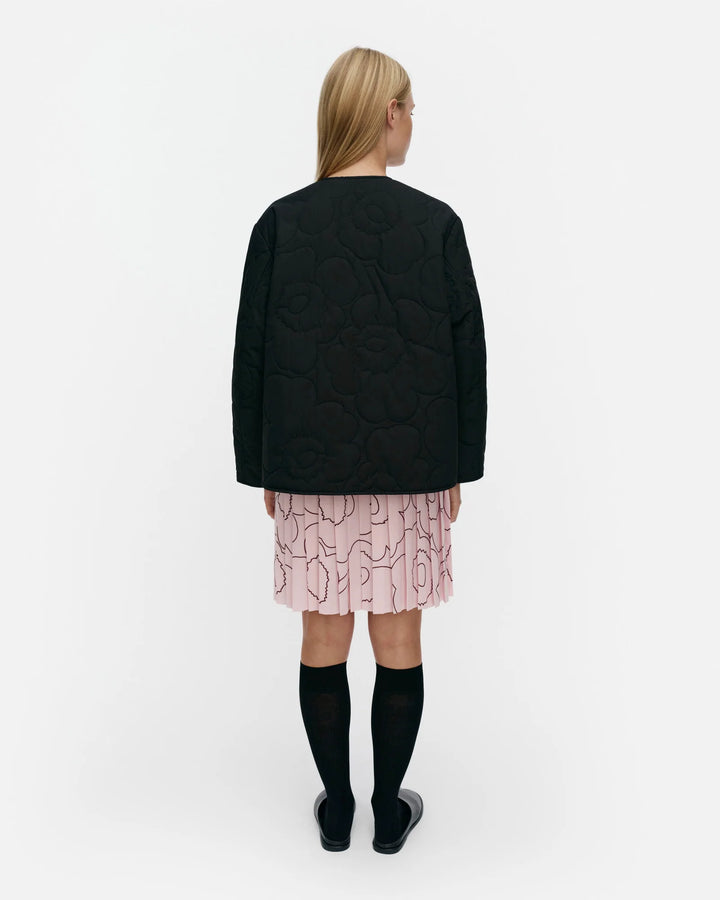 KAPSELI PIIRTO UNIKKO PADDED JACKET (BLACK) - MARIMEKKO