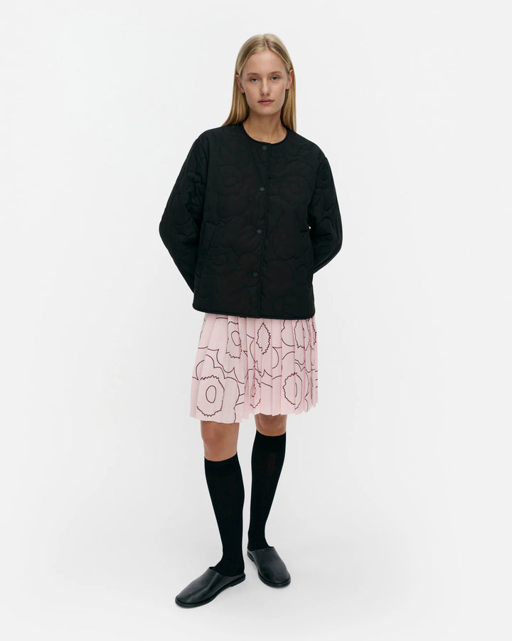 KAPSELI PIIRTO UNIKKO PADDED JACKET (BLACK) - MARIMEKKO