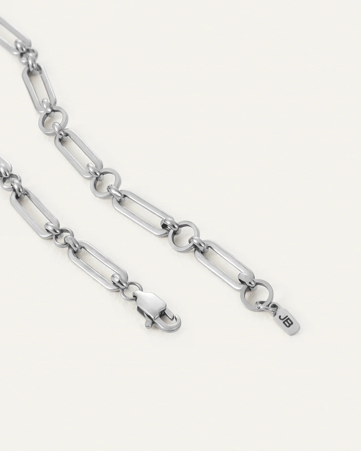 SLIM MERCER ANKLET (SILVER) - JENNY BIRD
