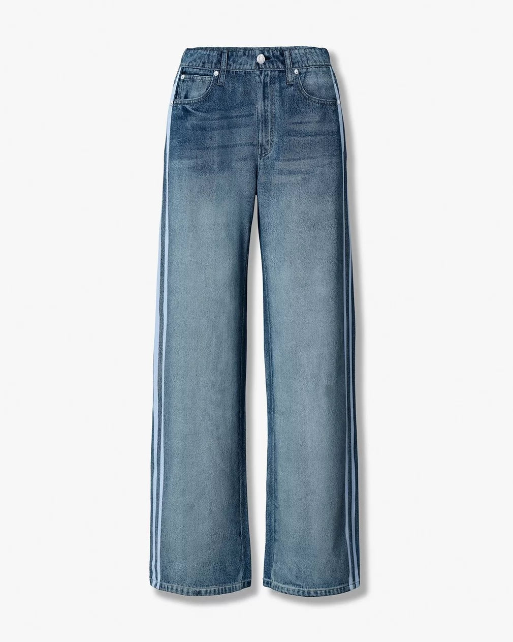 MIRAMAR TERRY TRACK PANT W/ STRIPE - RAG & BONE