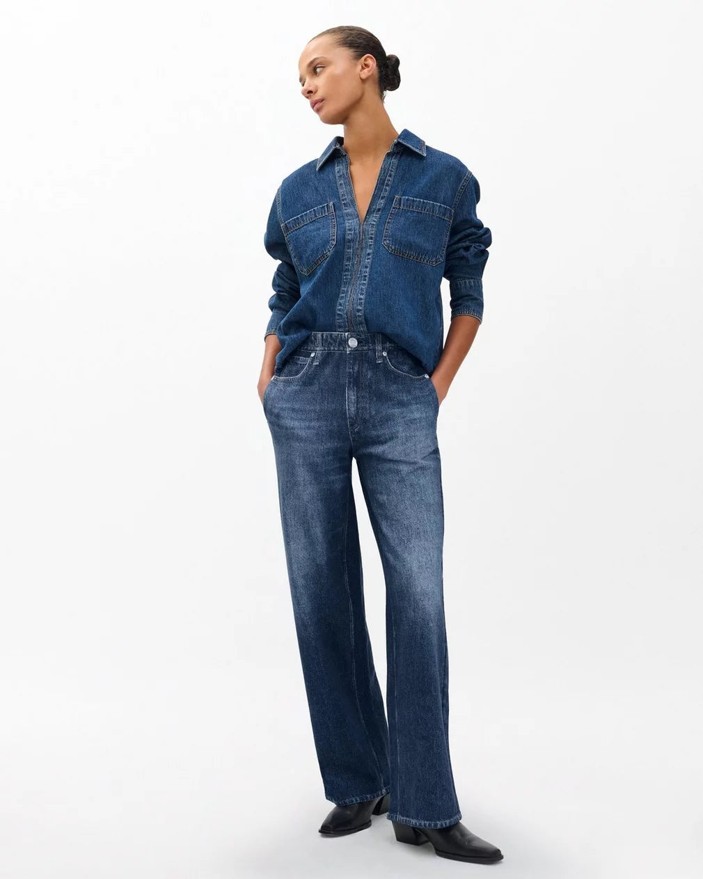 MIRAMAR TERRY WIDE LEG PANT (PETRA) - RAG & BONE