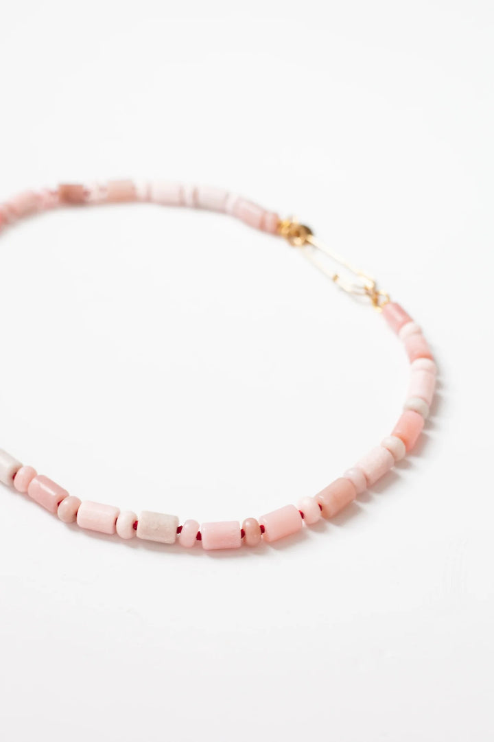 MORGAN NECKLACE (PINK) - CALO