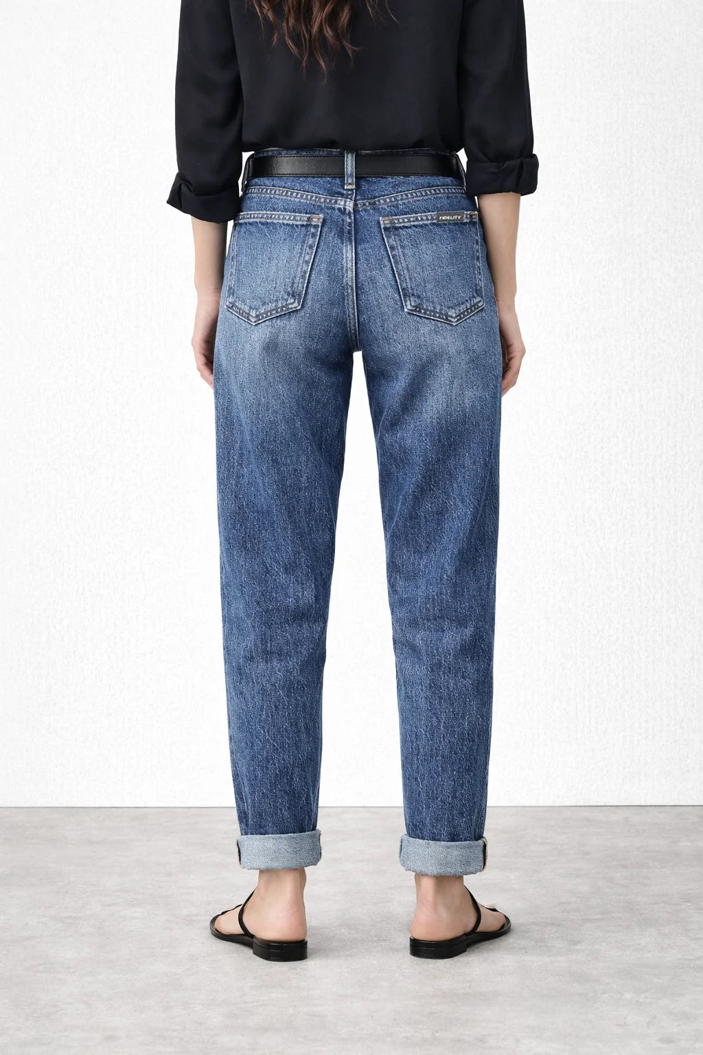 MUSE TAPERED LEG JEAN (BENTLEY) - FIDELITY