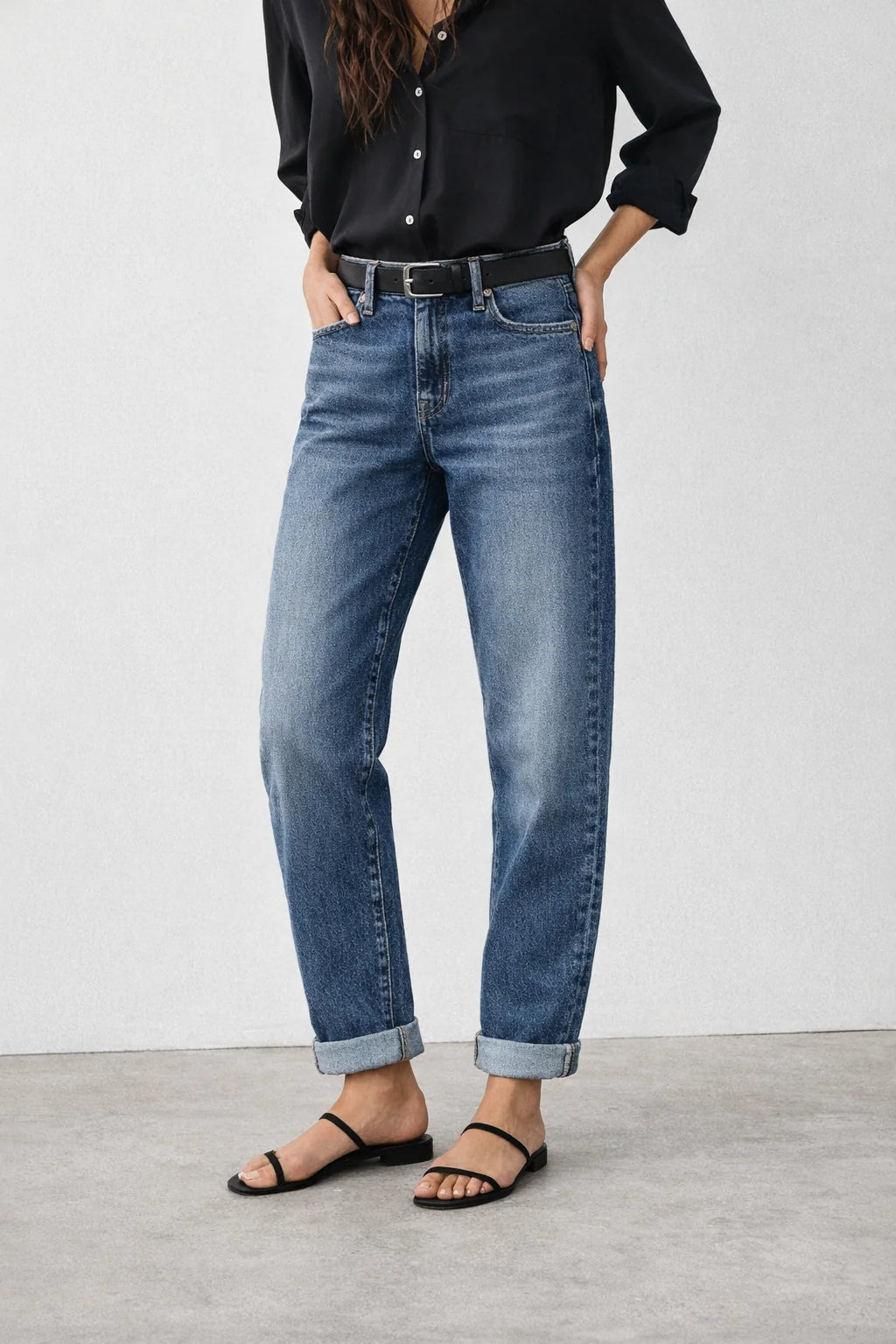 MUSE TAPERED LEG JEAN (BENTLEY) - FIDELITY