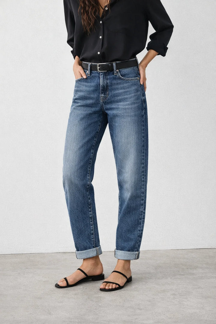 MUSE TAPERED LEG JEAN (BENTLEY) - FIDELITY