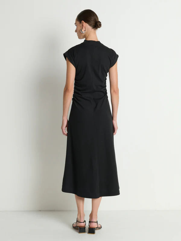 NEVA DRESS (JET BLACK) - NATION