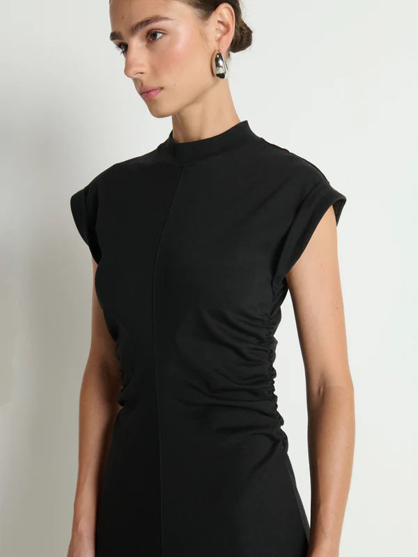 NEVA DRESS (JET BLACK) - NATION