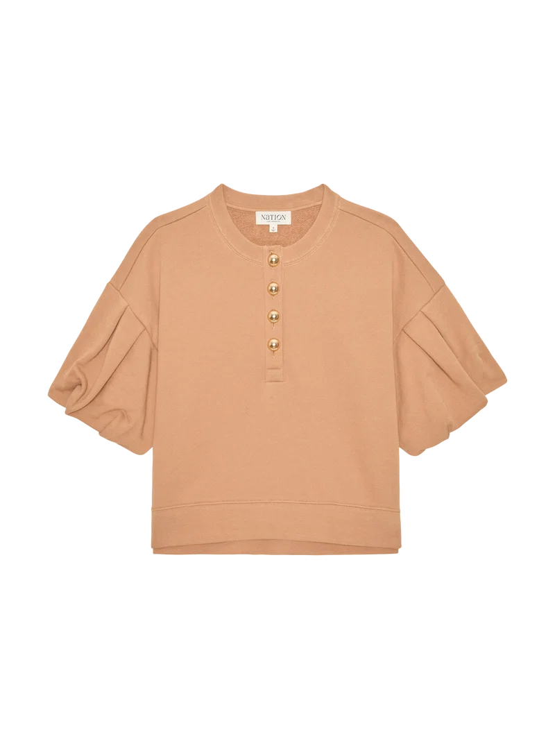 NIKKI SWEATSHIRT (PALO SANTO) - NATION