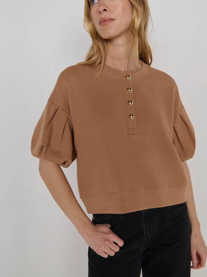 NIKKI SWEATSHIRT (PALO SANTO) - NATION