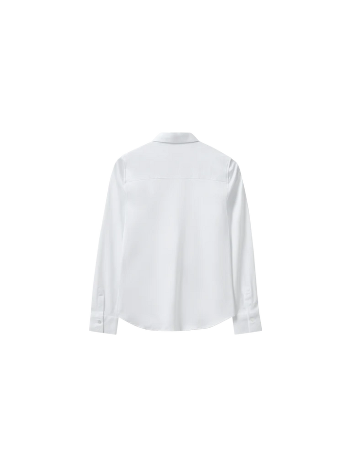TINA JERSEY SHIRT (WHITE) - MOS MOSH