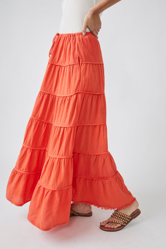 SIMPLY SMITTEN MAXI SKIRT - FREE PEOPLE
